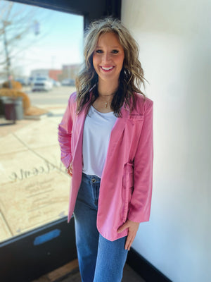 Elle Woods Vibes Pink Blazer
