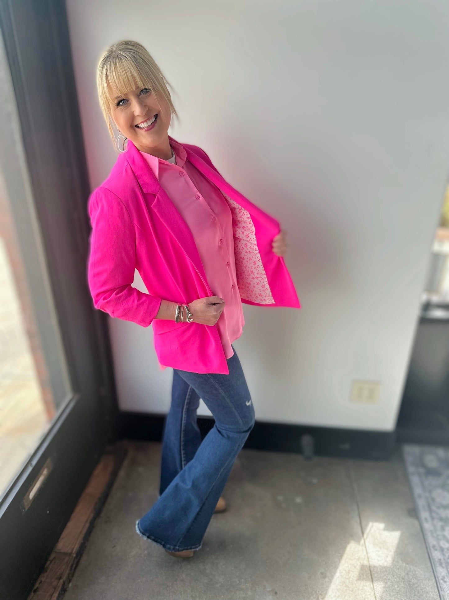 Girl Boss Blazer Pretty in Pink